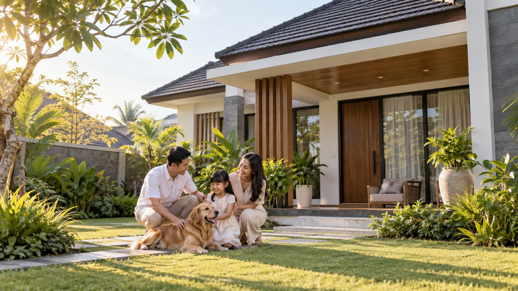 Rumah keluarga yang nyaman
